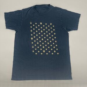 Hamilton Broadway Musical Faded Navy Graphic T Shirt Men's Medium Theatre Lover